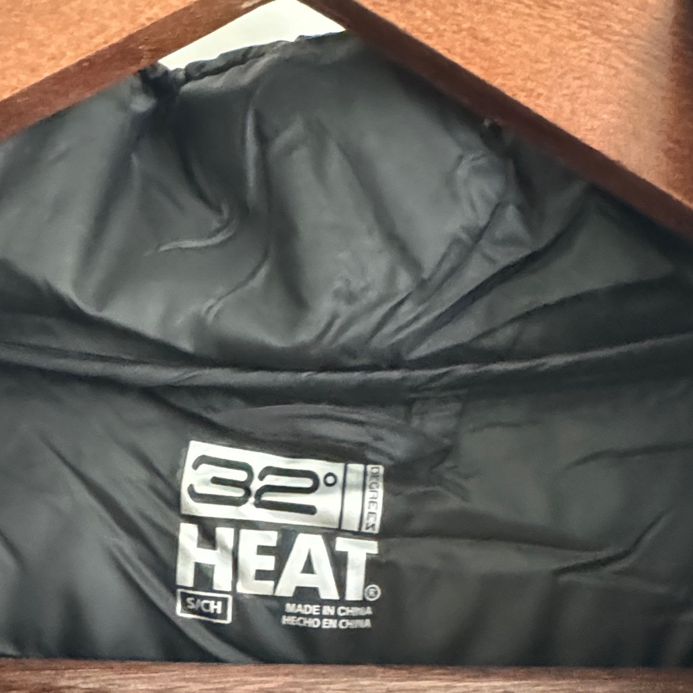 Feather filled Women's Black Puffer Coat - Picture 2 of 4